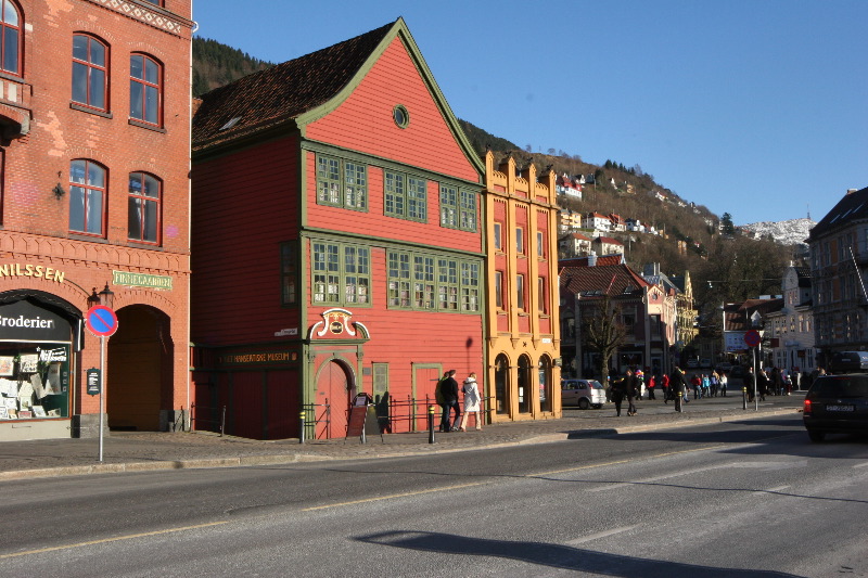 The Hanseatic Museum building at Finnegarden 1A on Bryggen