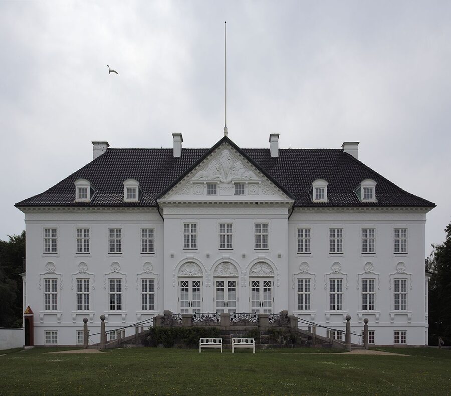 Marselisborg Palace, the royal summer residence, Aarhus