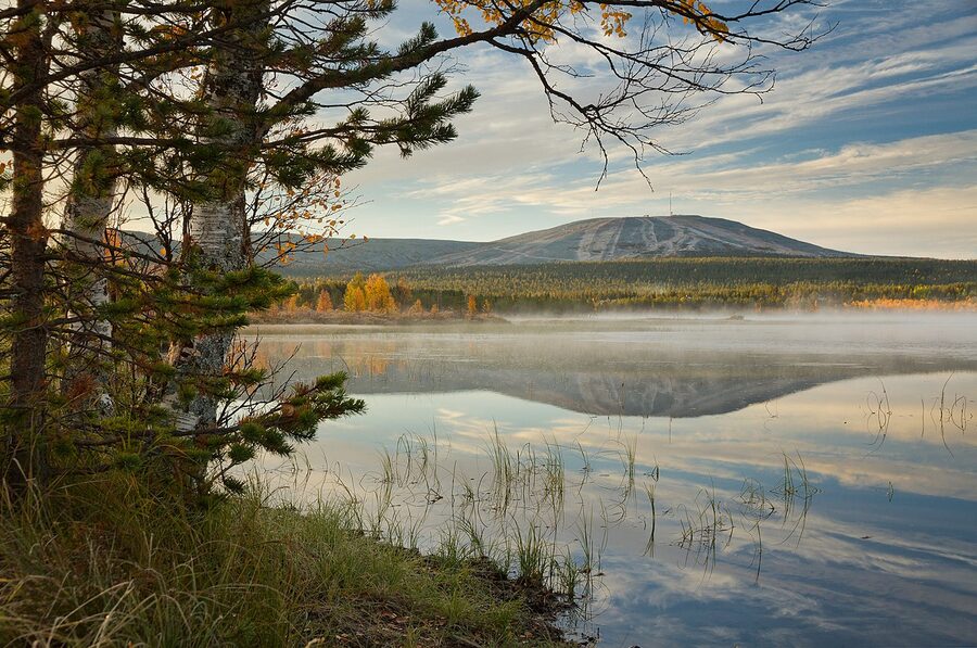 Akaslompolo and Yllas fell in Kolari, Lapland