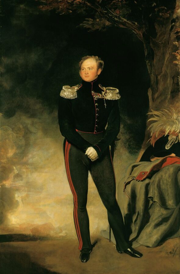 Portrait of Tsar Alexander I of Russia by Sir Thomas Lawrence, in dress uniform