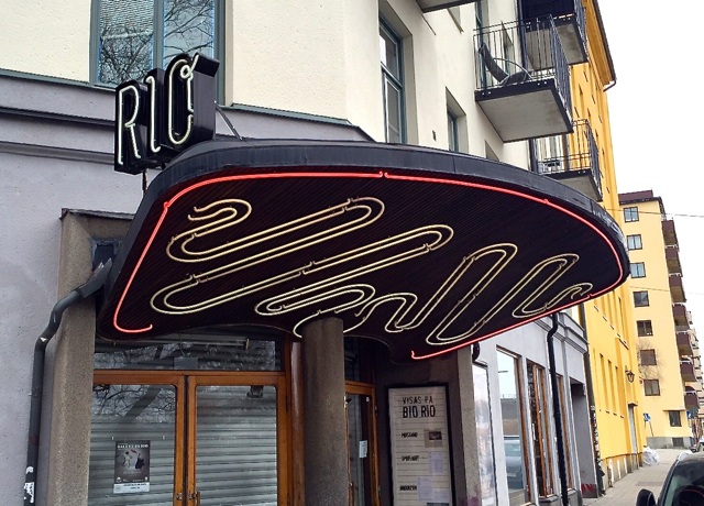 Bio Rio independent cinema in Hornstull, Stockholm