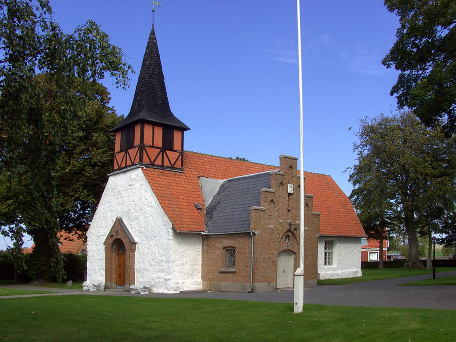 Hasle village on the west coast of Bornholm