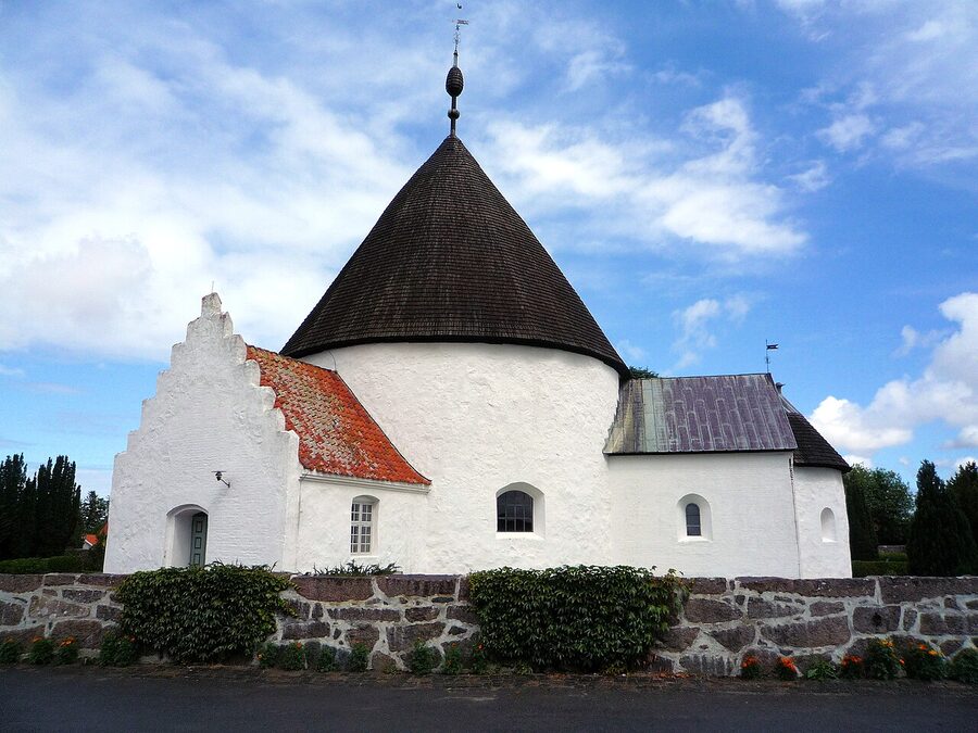 Nyker round church, Bornholm