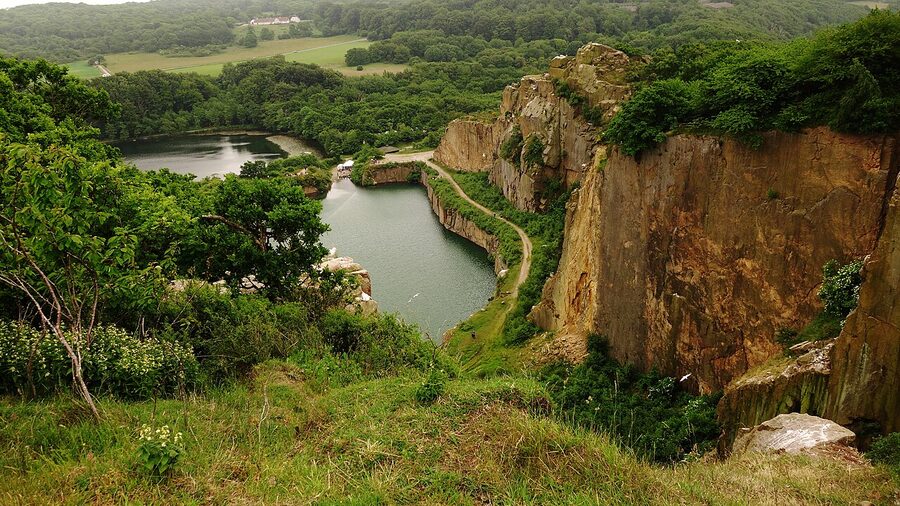 Opalsoen Opal Lake quarry, Bornholm