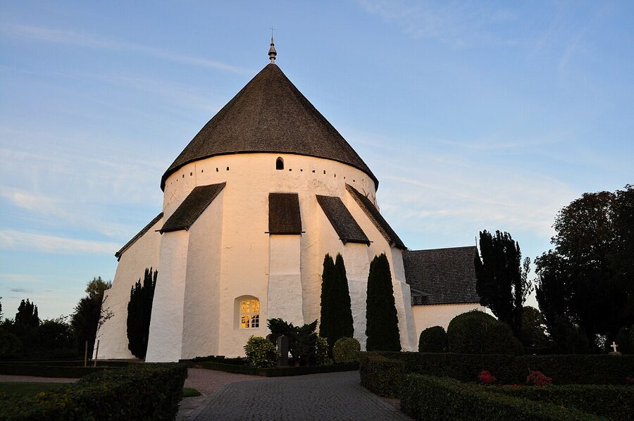 One of the medieval round churches of Bornholm