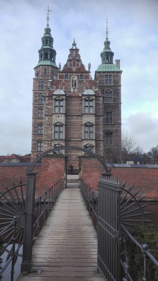 Rosenborg Castle Renaissance facade in Copenhagen