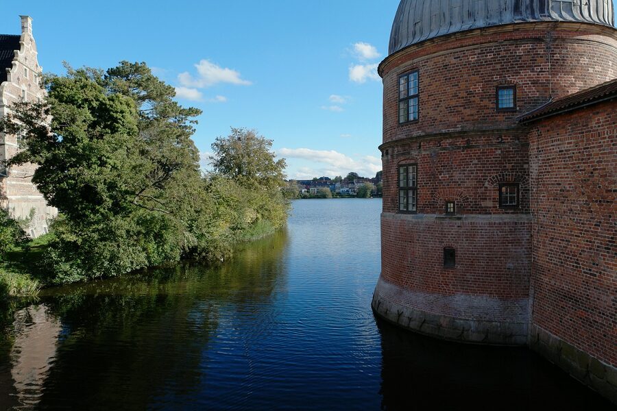 Frederiksborg Castle in Hillerod, Denmark