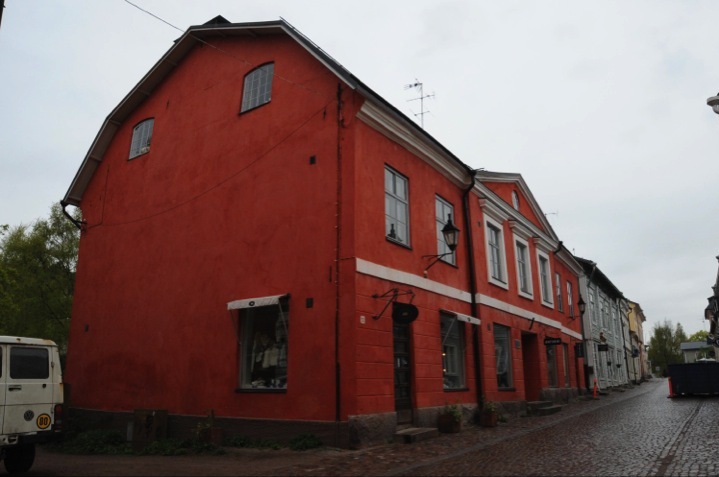The wooded ridge of Iso Linnamäki, the Big Castle Hill, north of Porvoo Old Town