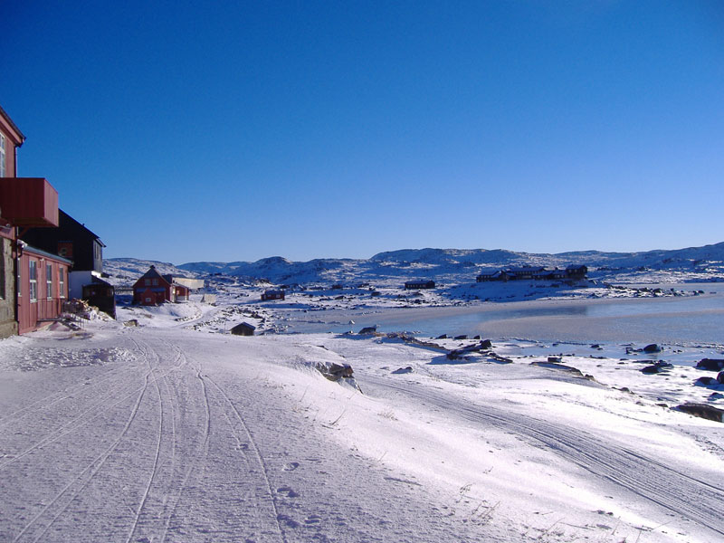 Finse village in winter, Norway
