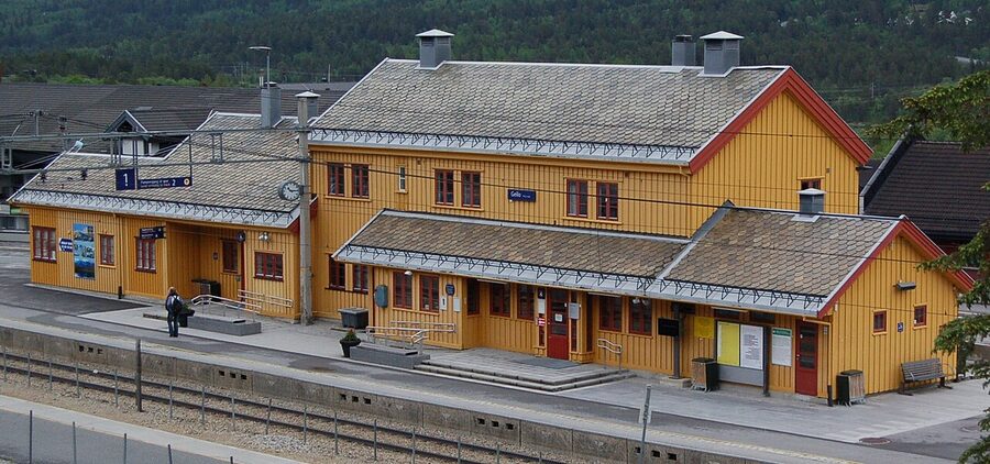 Geilo railway station, Norway