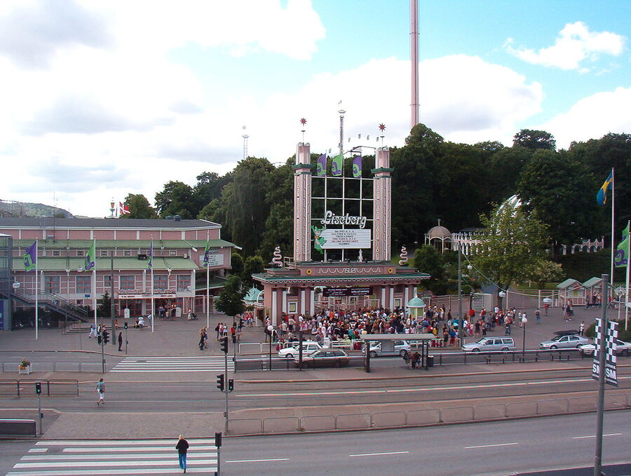 Liseberg amusement park entrance Gothenburg