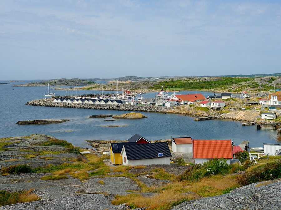 Vrångö island coastal landscape