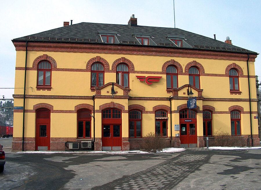 Hønefoss railway station, Norway