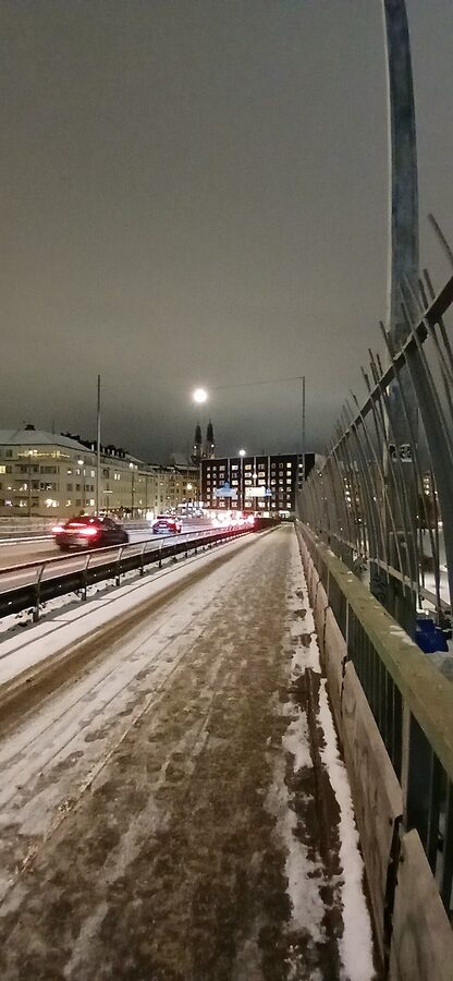 Hornstull rooftops looking north toward Kungsholmen, Stockholm