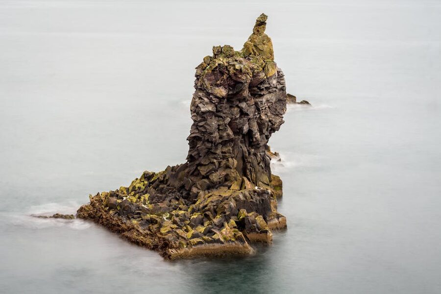 Hvítserkur rock formation off the Vatnsnes peninsula