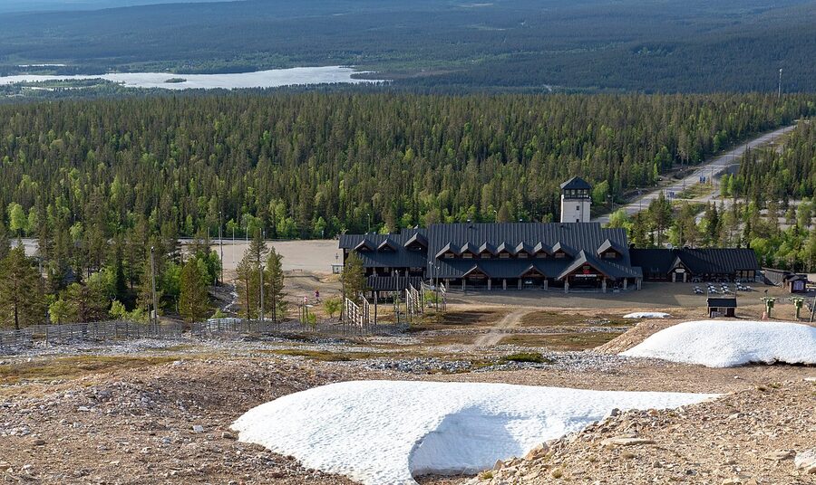 Äkäslompolo village in Lapland
