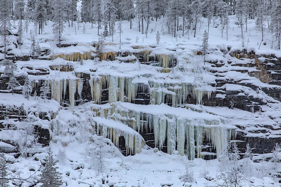Korouoma canyon, Lapland