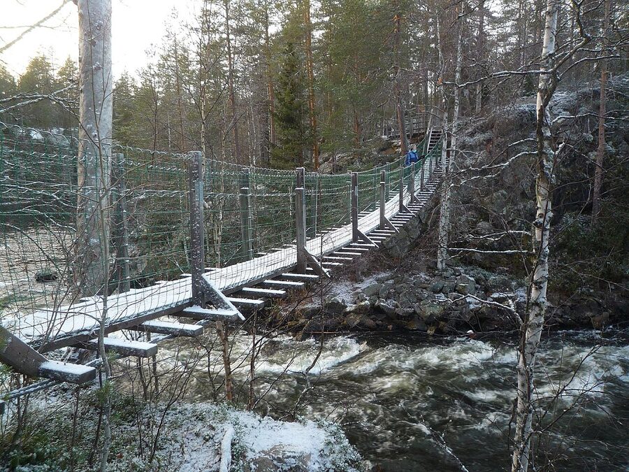 The shorter Pieni Karhunkierros route through Oulanka