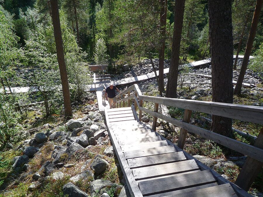 Pyhä-Luosto National Park summer view