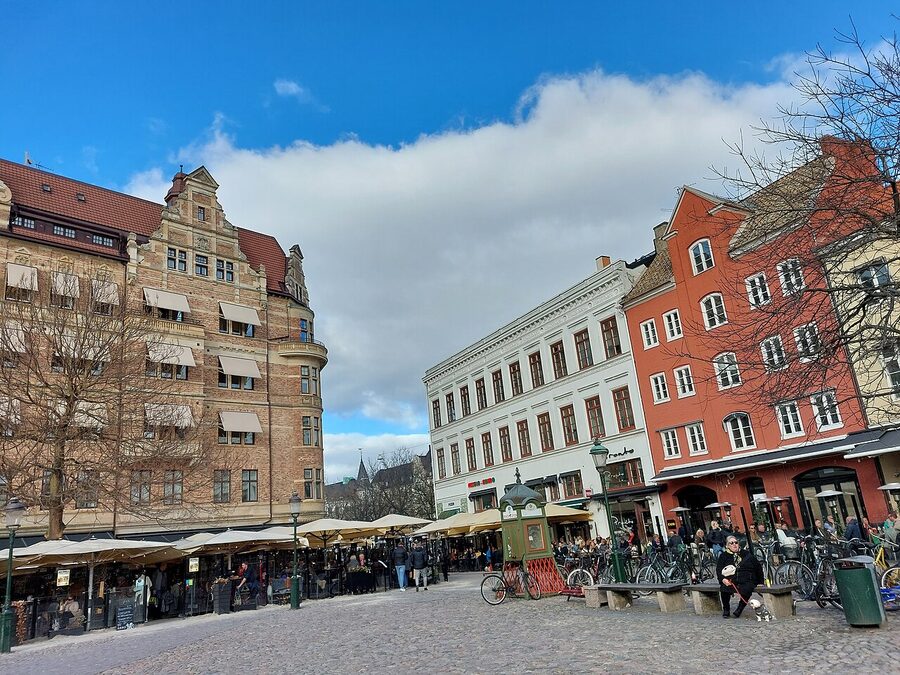 Lilla Torg, the half-timbered Little Square in central Malmö