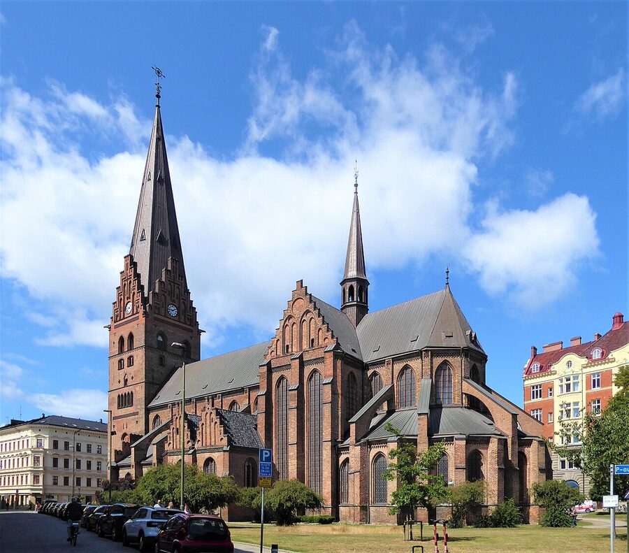 Sankt Petri kyrka, the Brick Gothic cathedral of Malmö