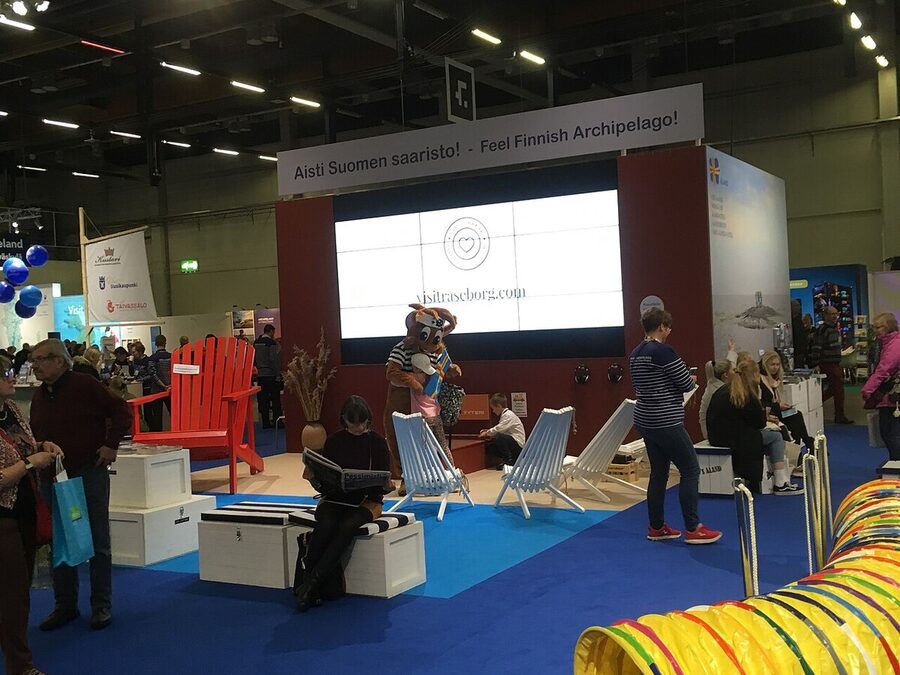 The Finnish Archipelago pavilion at MATKA 2019
