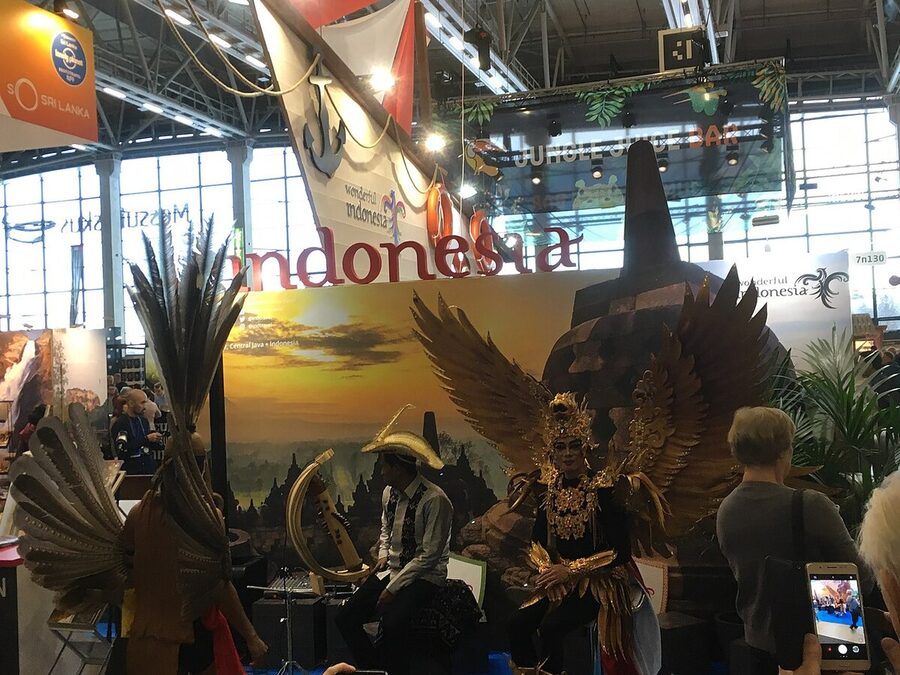 The Indonesia pavilion at MATKA 2019