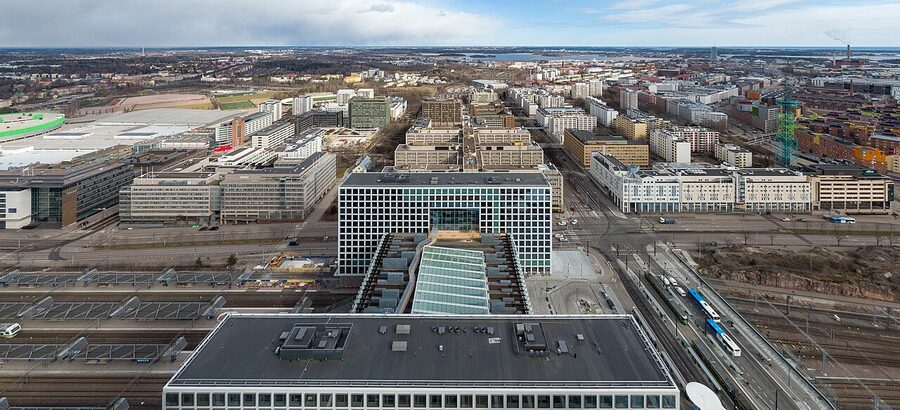 Itä-Pasila district panorama, Helsinki