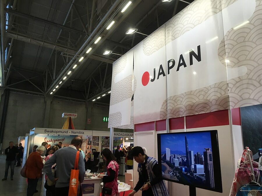 The Japan pavilion at MATKA 2019
