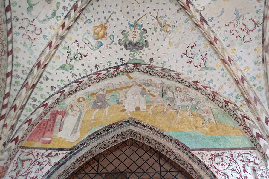 Roskilde Cathedral high altar interior