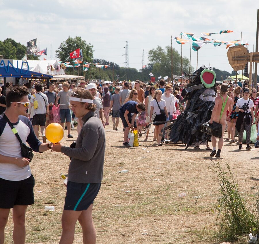 Roskilde Festival 2016 stage and lights