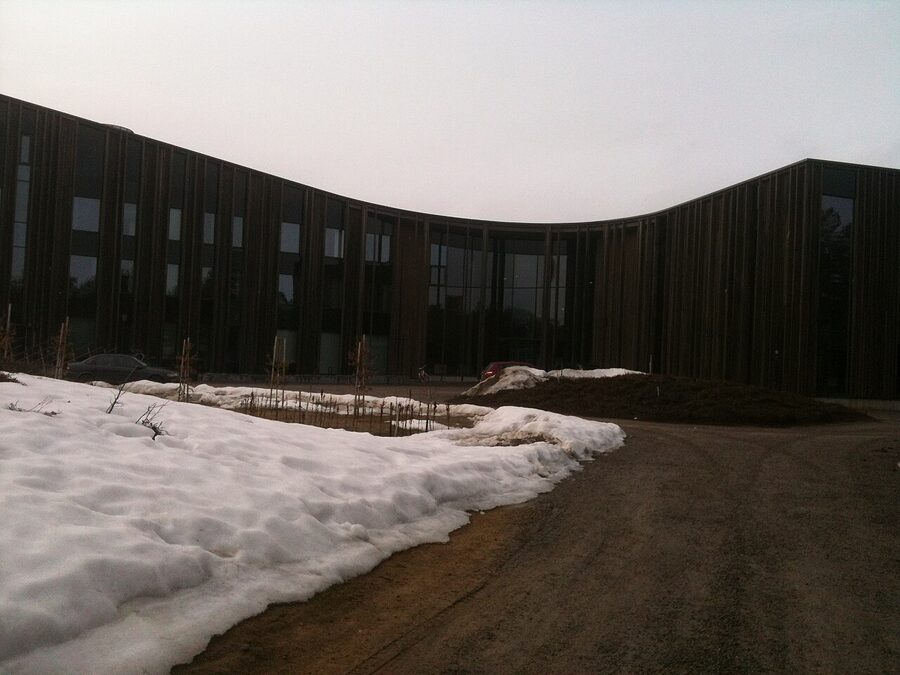 Sajos Sami Parliament building in Inari