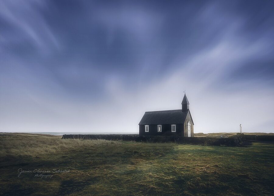 Búðakirkja, the small black wooden church at Búðir, Snæfellsnes