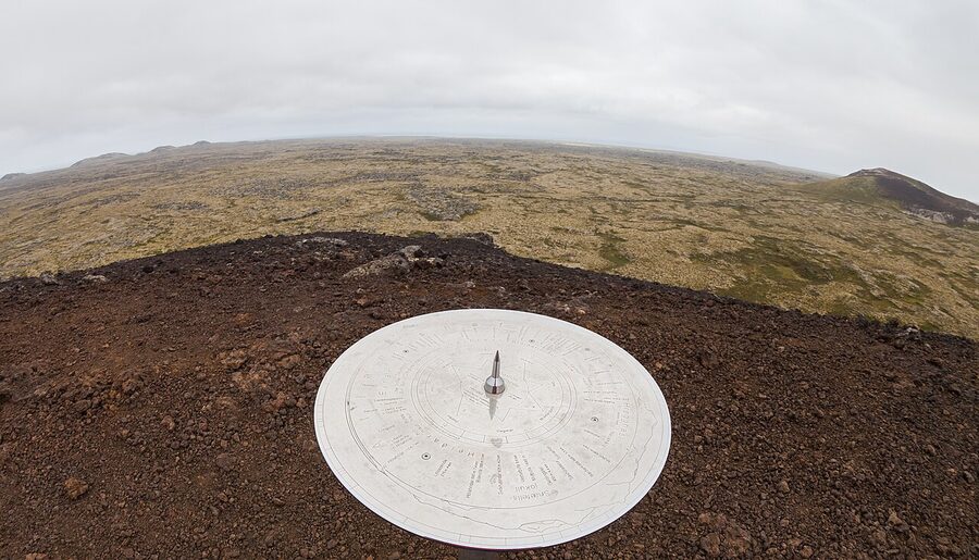 Saxhóll crater on the Snæfellsnes peninsula