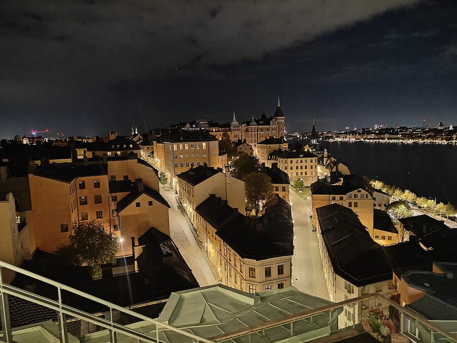 A rooftop view across central Södermalm