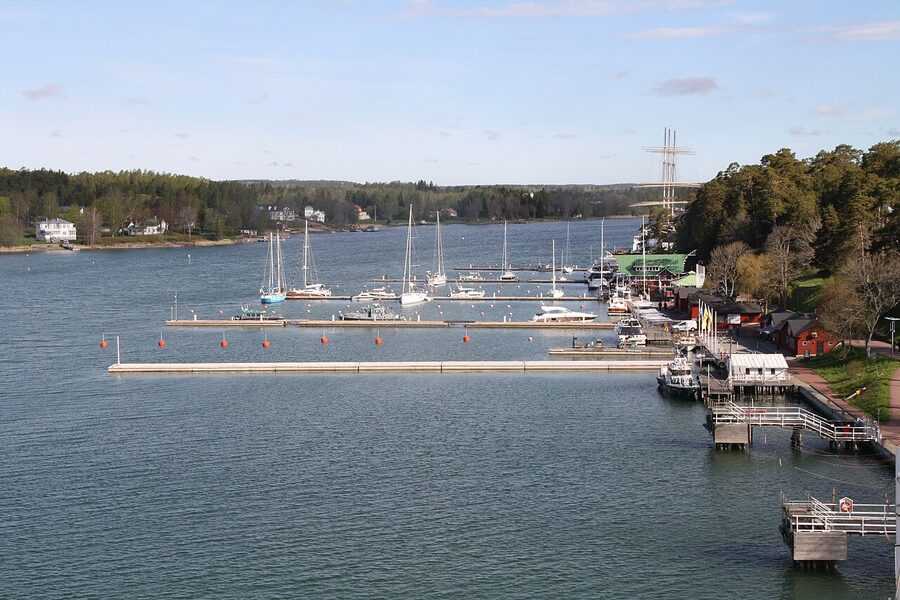 Mariehamn harbour, Åland Islands