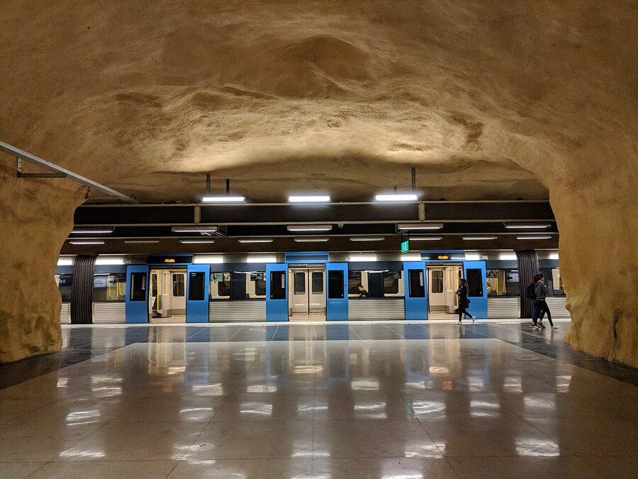 Akalla metro Stockholm