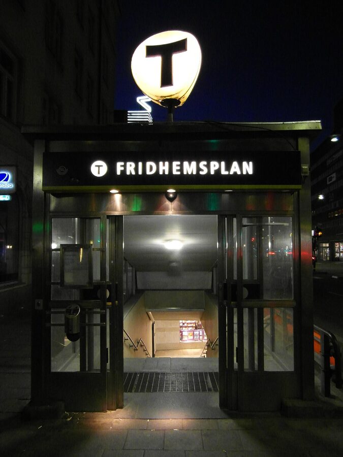 Fridhemsplan tunnelbana Stockholm