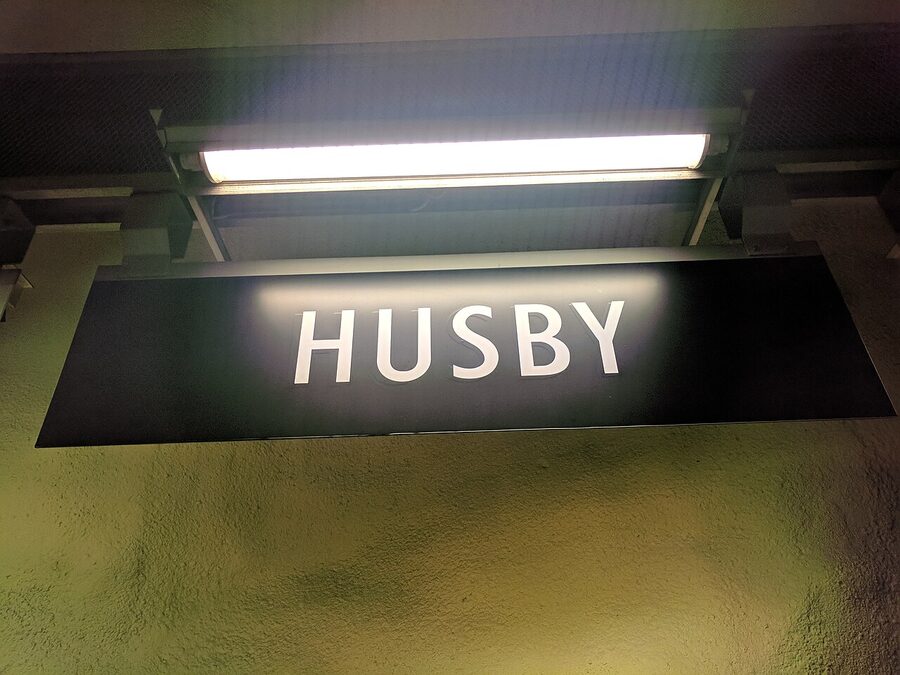 Husby metro Stockholm tunnelbana