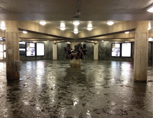 Östermalmstorg platform Stockholm tunnelbana