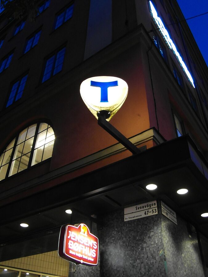Rådmansgatan tunnelbana Stockholm