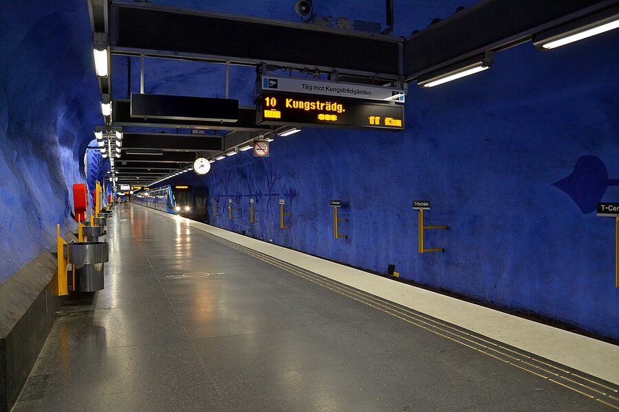 T-Centralen station Stockholm tunnelbana