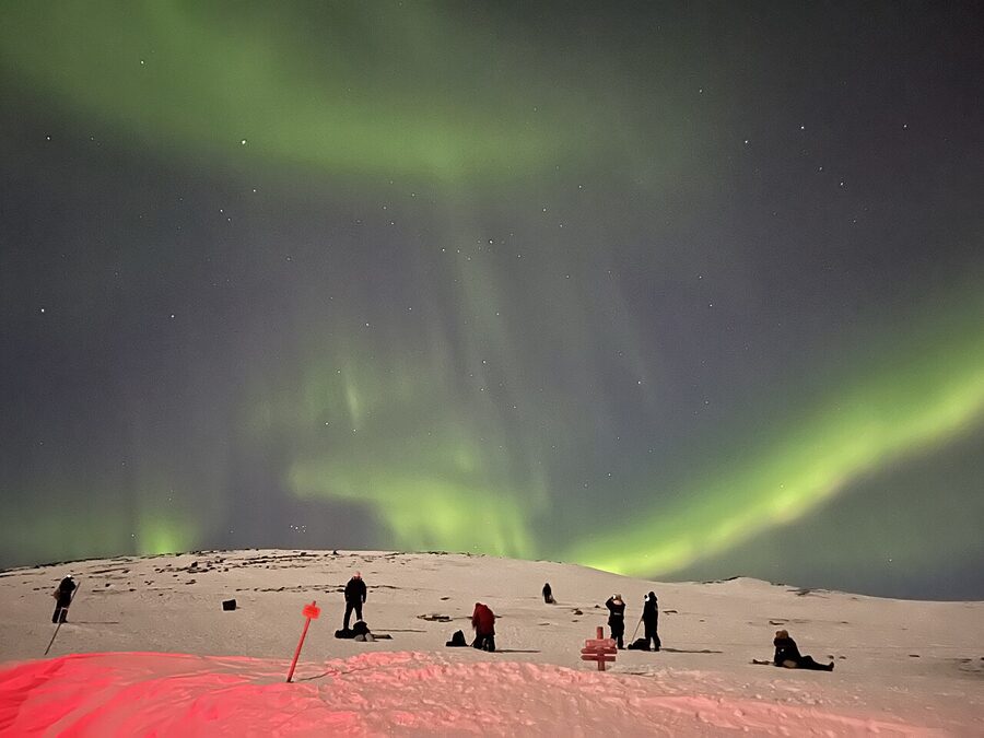 View from Aurora Sky Station above Abisko