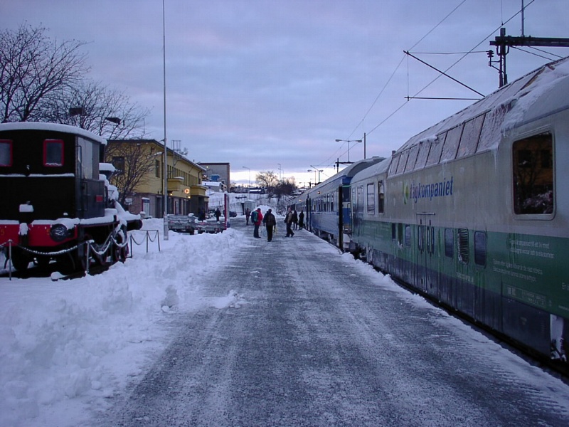 Narvik railway station entrance