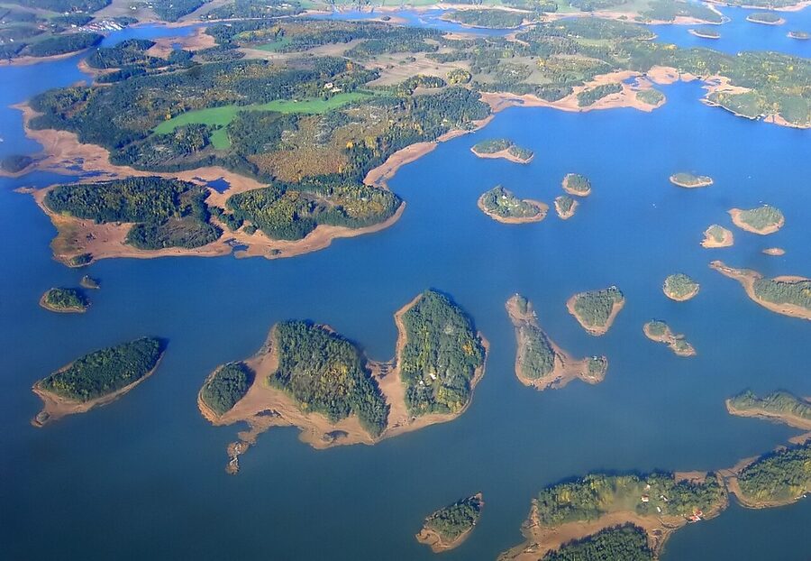 A view of Lempisaari, a small island near Naantali in the Turku Archipelago