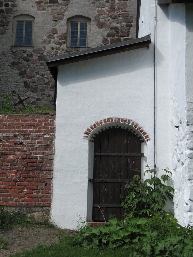 A medieval gate at Turku Castle