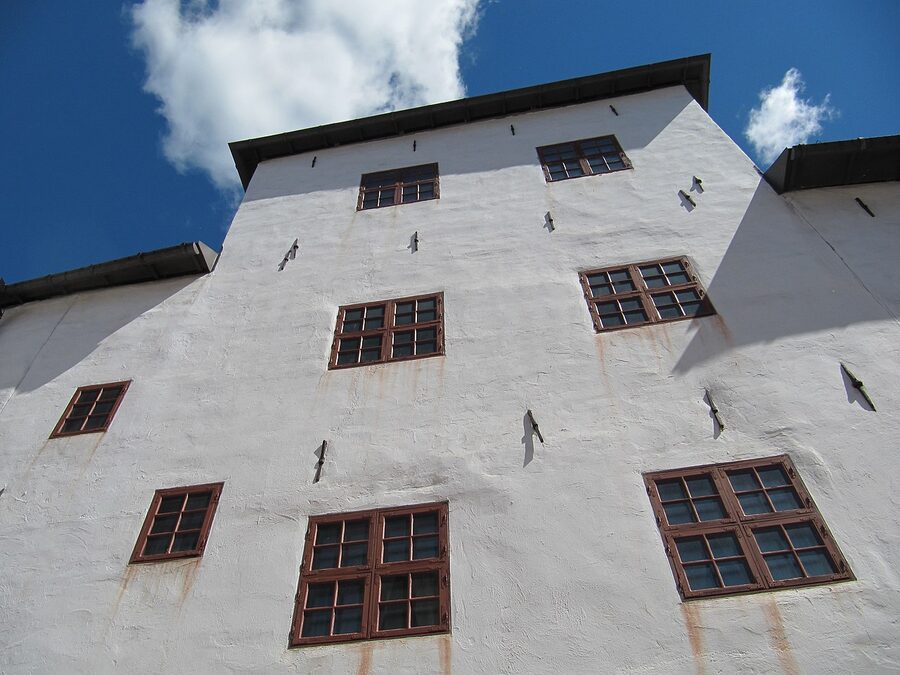 Turku Castle viewed from the harbour side in 2011