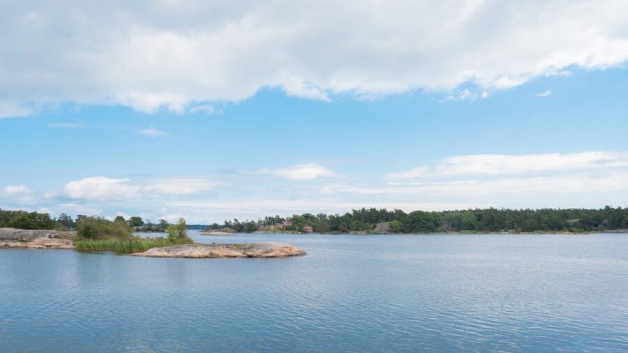 The Baltic Sea on the Gotland archipelago