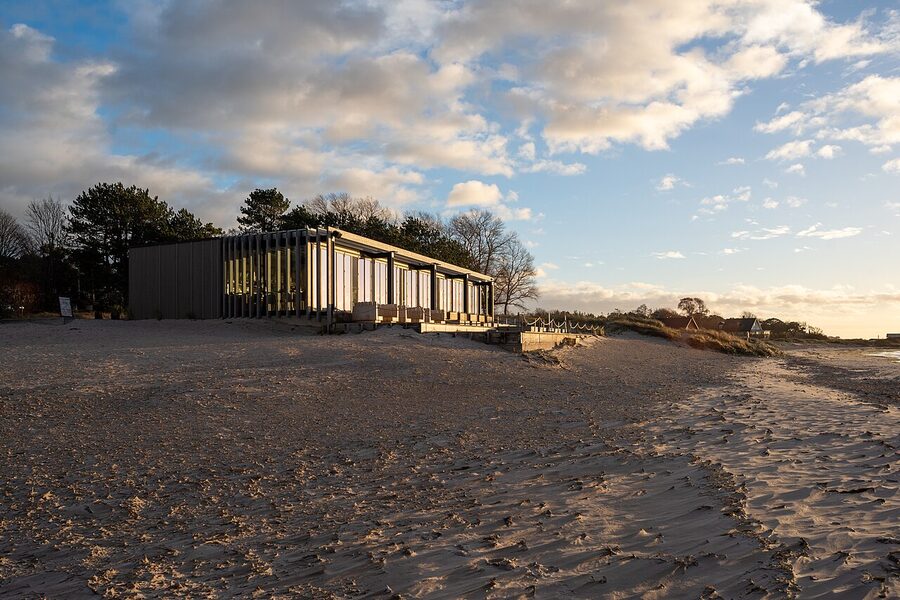 Tofta strand beach on Gotland's west coast