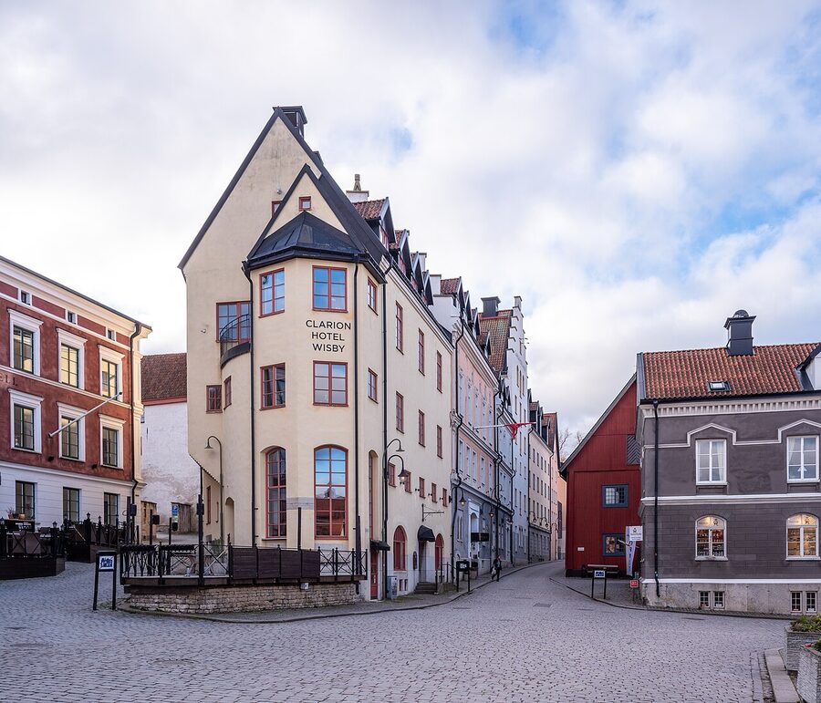 The Clarion Hotel Wisby on Strandgatan, Visby